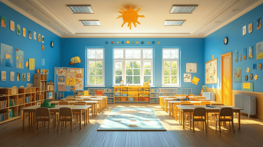 kindergarden classroom